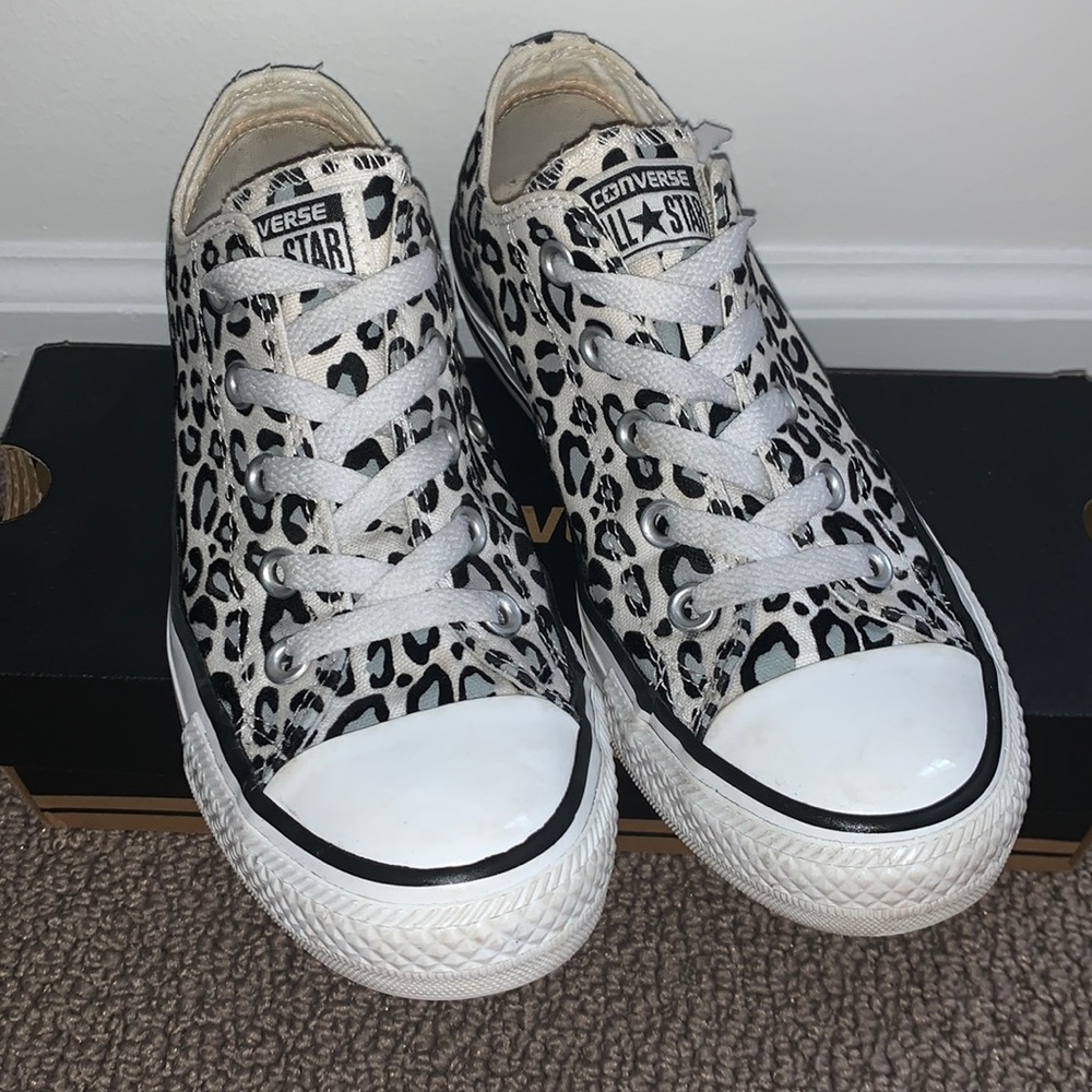 Leopard Print Coverse